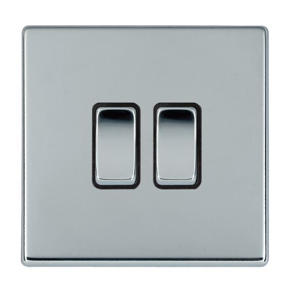 Hamln 77CR22BC-B Rocker Switch 2G 10A