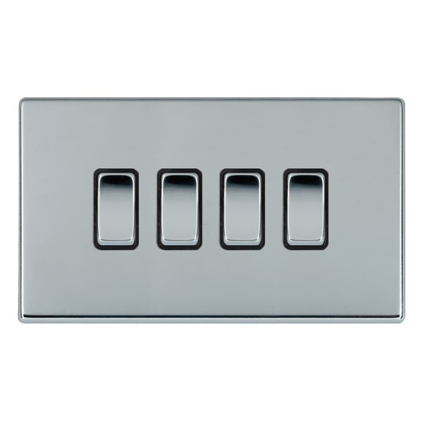 Hamln 77CR242BC-B Rocker Switch 4G 20A