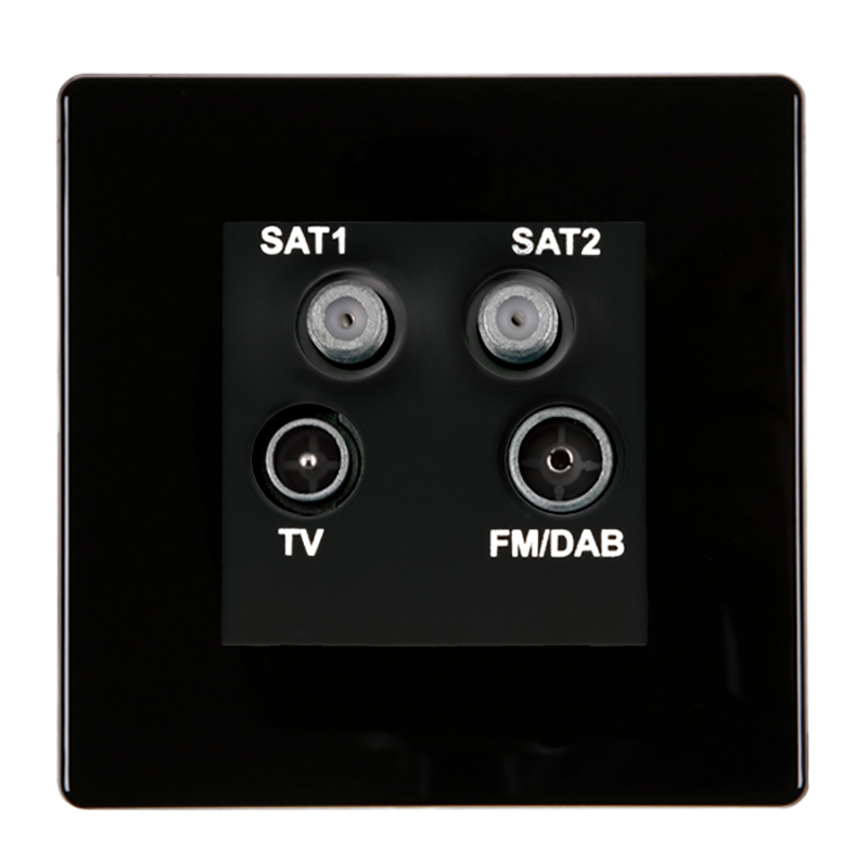 Hamln 7BCDENTB TV/Satel/FM Socket