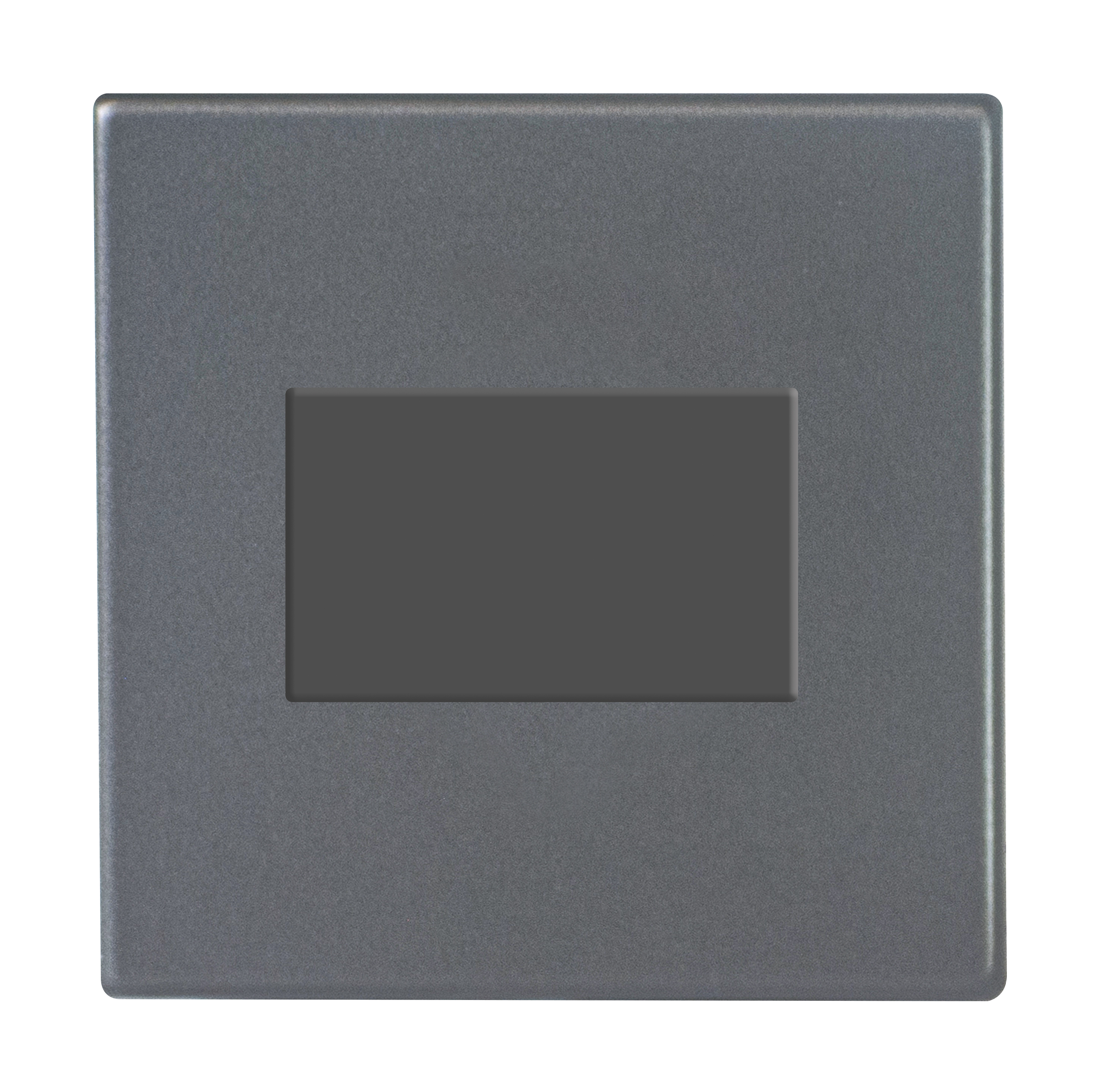 Hamilton 7G2ATPQG-QG Hartland G2 Anthra Gray 1 Gang 10AX Triple Pole Switch with Quartz Grey Rocker and Quartz Grey Surround