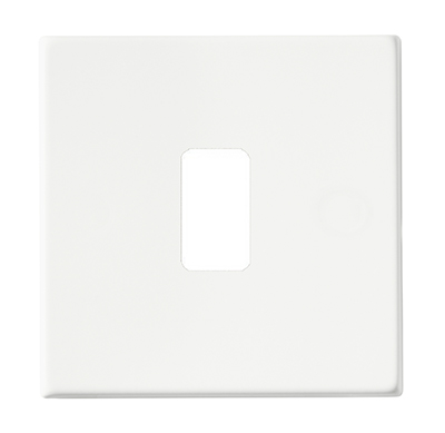 Hamln 7G2MW1GP 1G F/Plt 86x86mm Mat Whi