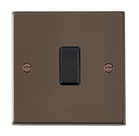 Hamln 7RBR21BL-B Rckr Switch 1G 2Way 10A