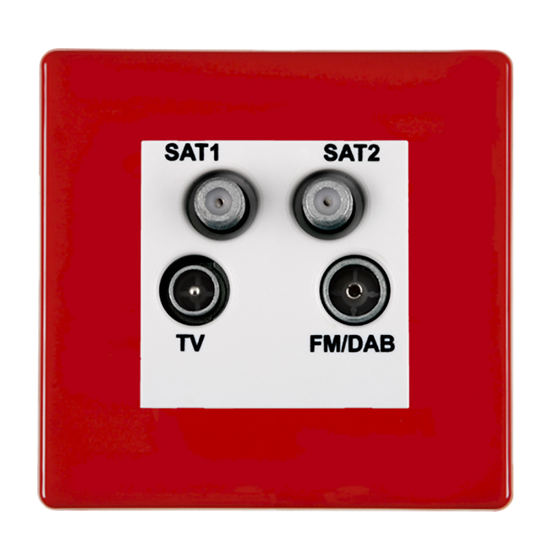 Hamln 7RCDENTW TV/Satel/FM Socket