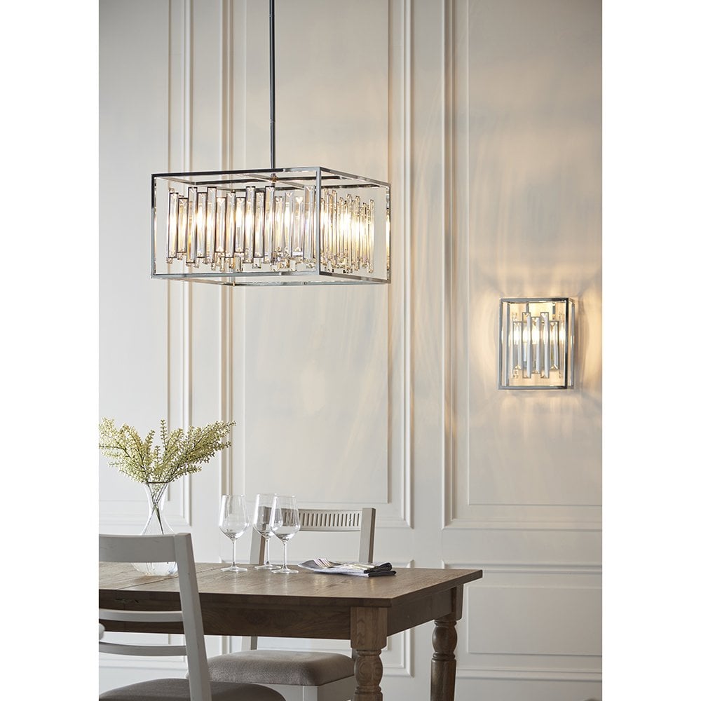 Endon 81930 Acadia 4lt Pendant