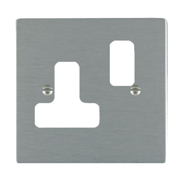 Hamln 84SS1GP Single Frontplate 86x86mm