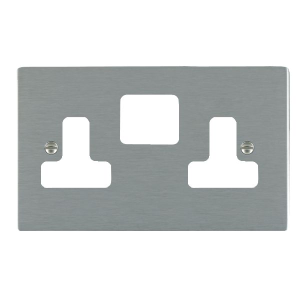 Hamln 84SS2GP Single Frontplate 146x86mm