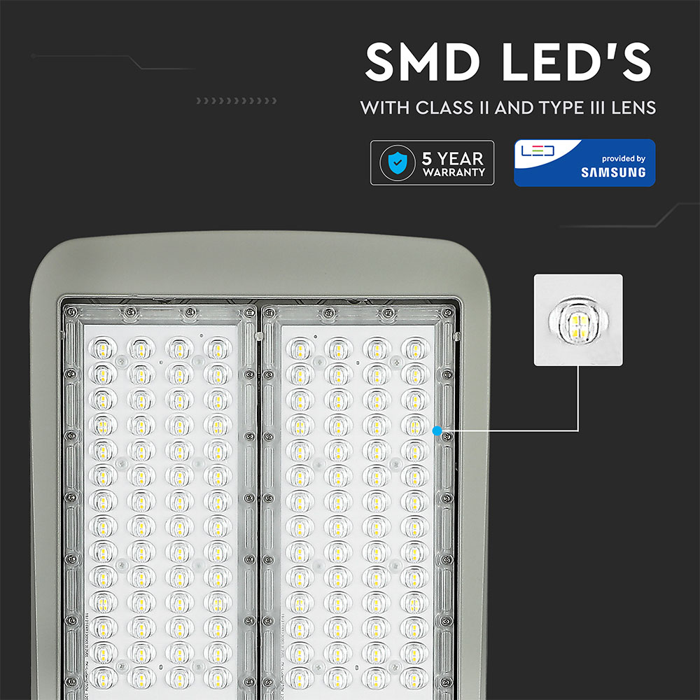 V-TAC 889 - VT-202ST 200W LED STREETLIGHT(INVENTRONICS-DIMMABLE)SAMSUNG CHIP 4000K (140LM/W)