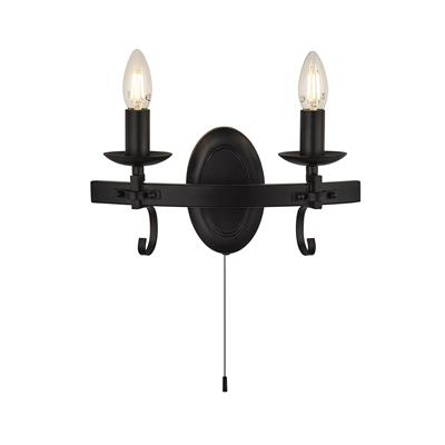 Searchlight 8902-2BK Cartwheel