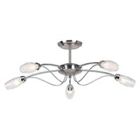 Endon 9009-5SC Luminaire+G9 5x40W Chrome