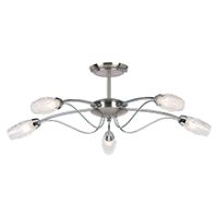 Endon 9009-5SC Luminaire+G9 5x40W Chrome