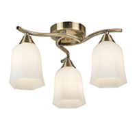 Endon 96973-AB Ceiling Light SES 3x40W