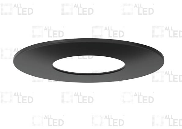 ALL LED AFD65BZ/F/BLK - FIXED IP20 CARBON BLACK BEZEL FOR ICAN65 (AFD65)