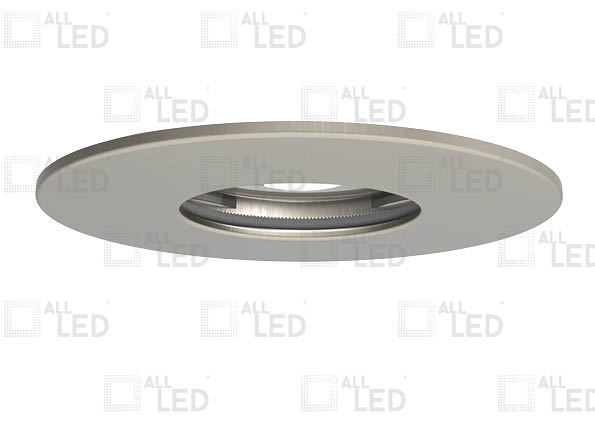 ALL LED AFD65BZ/IP/SN - IP65 FIXED SATIN NICKEL BEZEL FOR ICAN65 (AFD65)