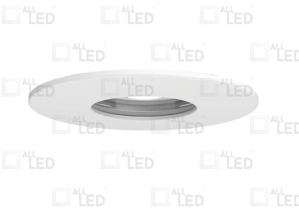 ALL LED AFD65BZ/IP/WH - IP65 FIXED POLAR WHITE BEZEL FOR ICAN65 (AFD65)