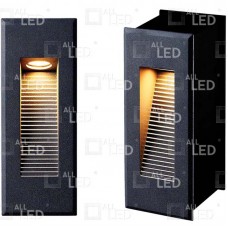 Allled AWLL05/BK LED Wall Light 3W Black