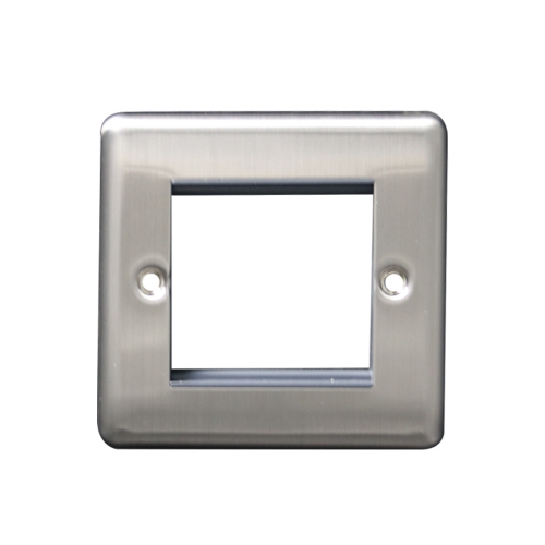 Thrion 2 Module Data Plate [Brushed Chrome/ Grey Insert]