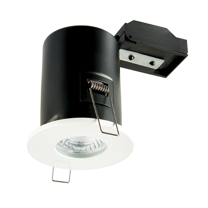 Collingwood GU10 Fire Rated Fixed Downlight IP65 (White)