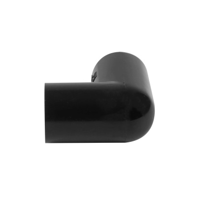 21.5mm Overflow  90° Knuckle Bend - Black