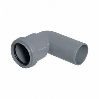40mm PushFit Wastewater 90° Swivel Bend- Grey