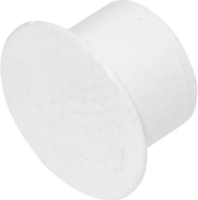 32mm PushFit Wastewater Socket Plug- White