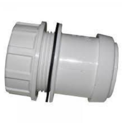 32mm PushFit Wastewater Tank Connector- White