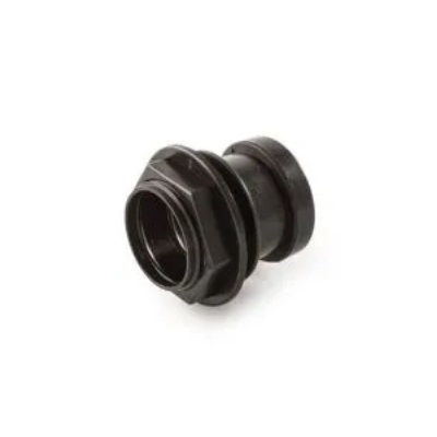 40mm PushFit Wastewater Tank Connector- Black