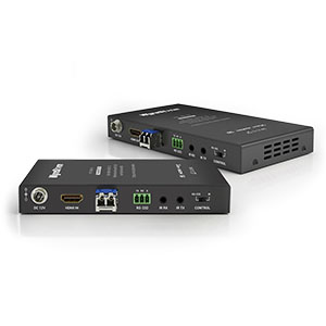 WyreStorm 4K 4:4:4 60Hz 18Gbps HDMI HDCP 2.2 Bidirectional IR or RS-232 over OM3 Multi-Mode Fibre