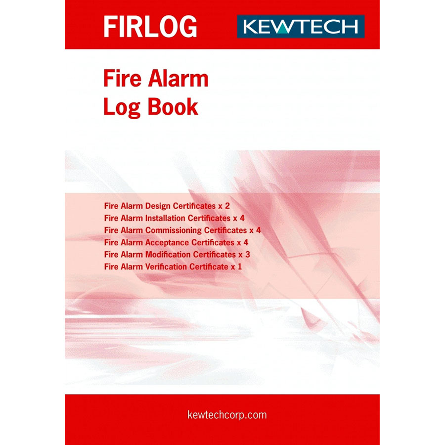 KEWTECH Fire Alarm Log Book