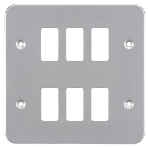 Metalclad 6G grid faceplate