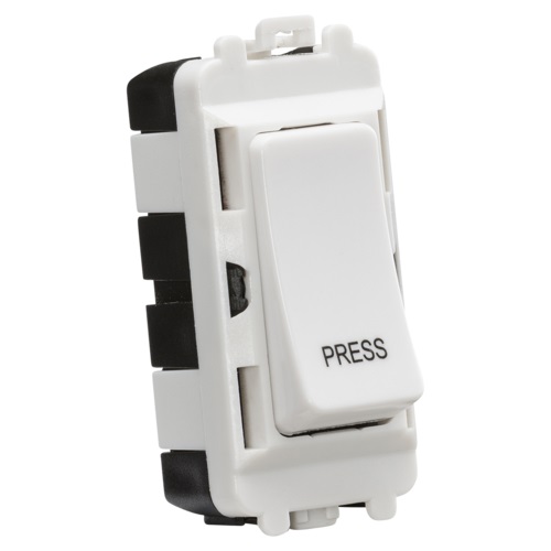 20AX 2 way retractive SP module (marked PRESS) - white