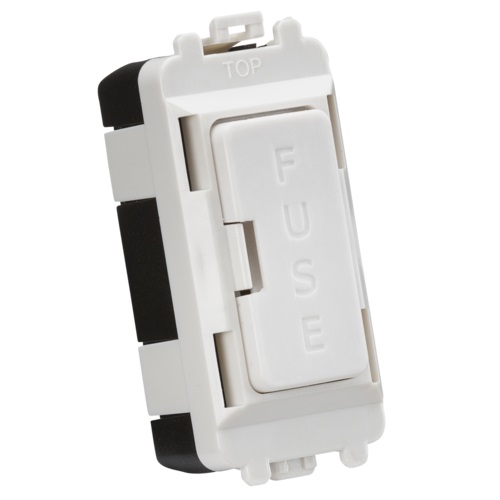 13A fused module - white