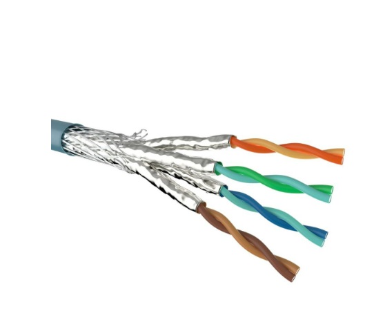 Кабель s/ftp4 Cat.7. Cat7 LSZH. UTP Cat 7. SCP cat6a-LSZH-BL.