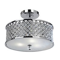 Endon HUDSON-3CH Ceiling Light ES 3x50W