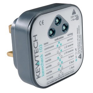 KEWTECH KEWCHECK103 Socket Tester With Audible Tone
