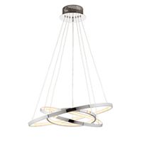 Endon KLINE-3CH Pendant & LED 17.4W