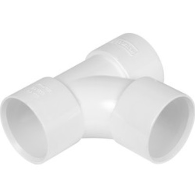 32mm PVC Wastewater  92½° Swept Tee - White