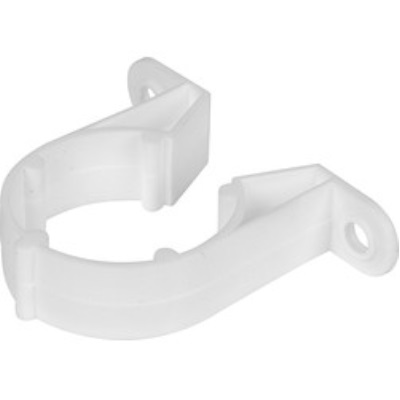 32mm PVC Wastewater  Pipe Clip - White