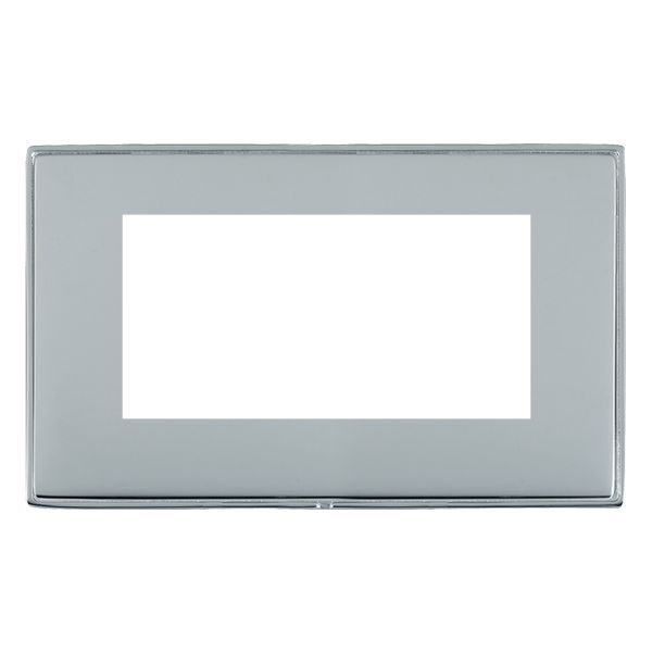 Hamln LDEURO4BC-BS Double Frontplate