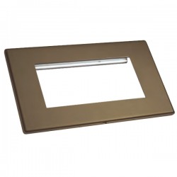 Hamln LDEURO4RB-RB Double Frontplate