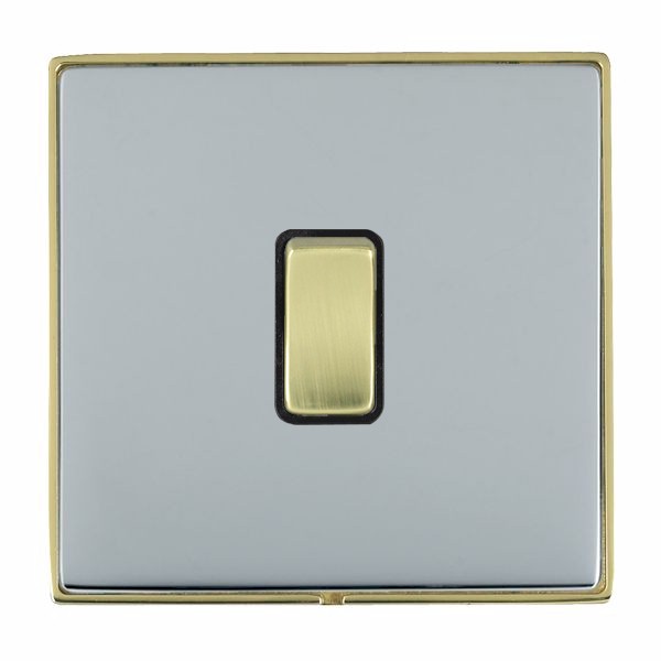 Hamln LDR21PB-BSB Rocker Switch 1G 10A