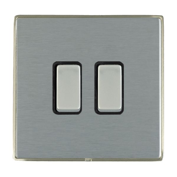 Hamln LDR222SN-SSB Rocker Switch 2G 20A
