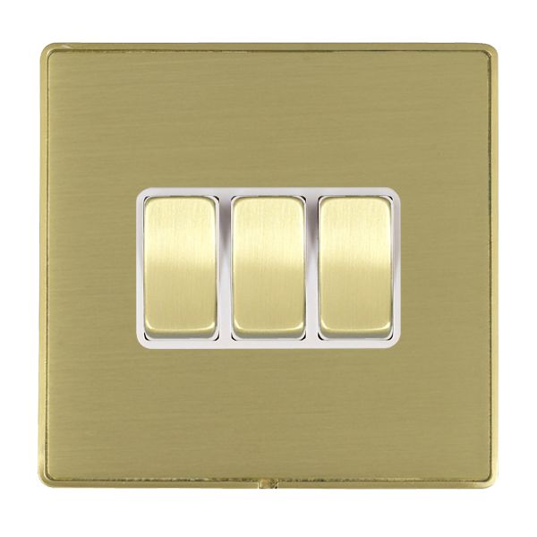 Hamln LDR23SB-SBW Rocker Switch 3G 10A
