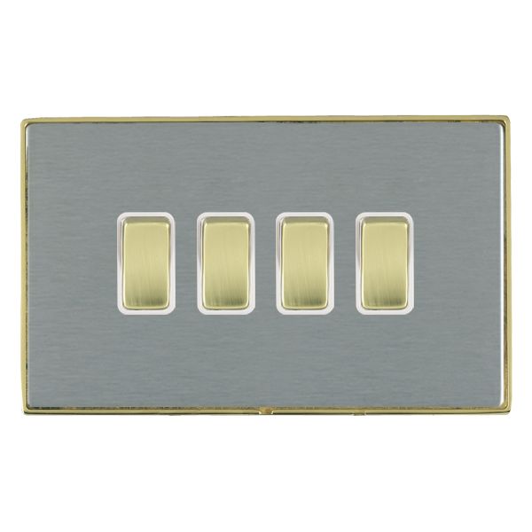 Hamln LDR24PB-SSW Rocker Switch 4G 10A