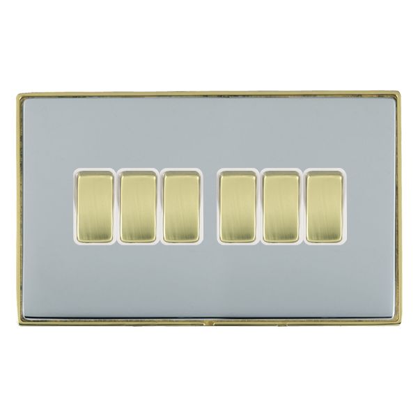 Hamln LDR26PB-BSW Rocker Switch 6G 10A
