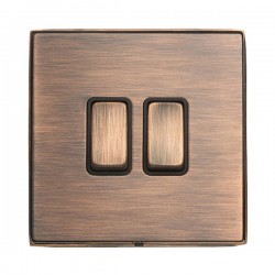 Hamln LDR32CB-CBB Rocker Switch 2G 10AX