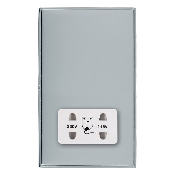 Hamln LDSHSBC-BSW Shaver Socket Dual V