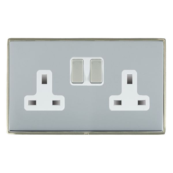Hamln LDSS2SN-BSW Switched Socket 2G 13A