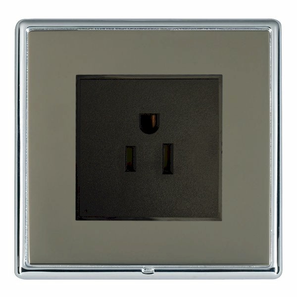 Hamln LRX5258BC-BKB Unswitched Socket 1G