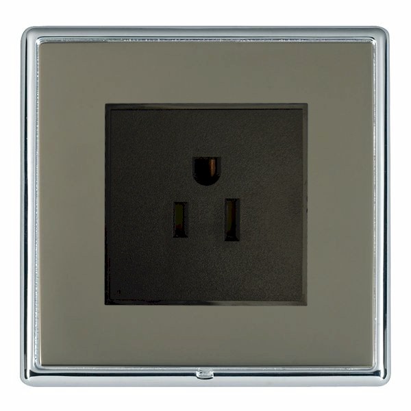 Hamln LRX5258BC-BKB Unswitched Socket 1G