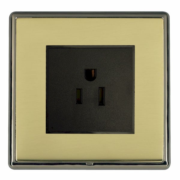 Hamln LRX5258BK-PBB Unswitched Socket 1G